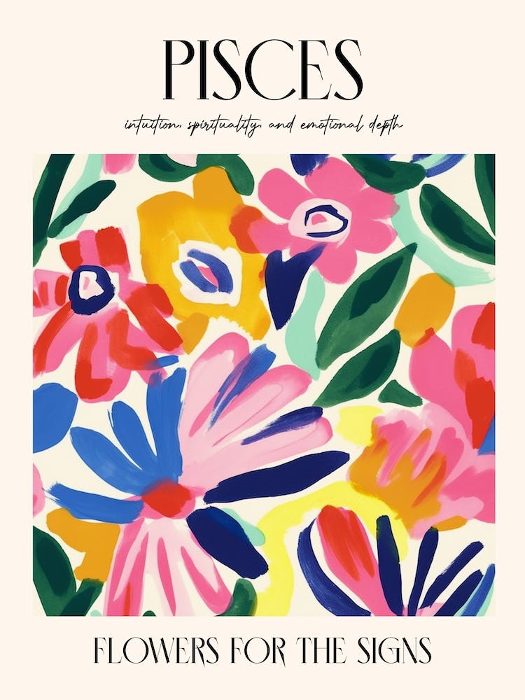 Flowers For The Signs Pisces Zodiac Sign
