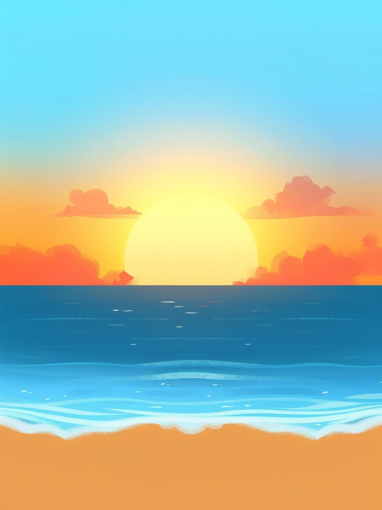 Sunset On The Beach 20