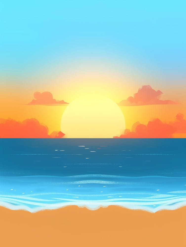 Sunset On The Beach 20