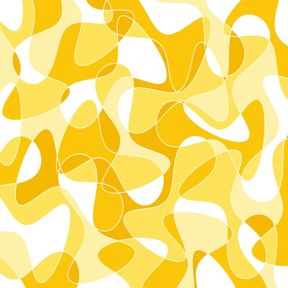 Abstract Yellow And White Pattern 1
