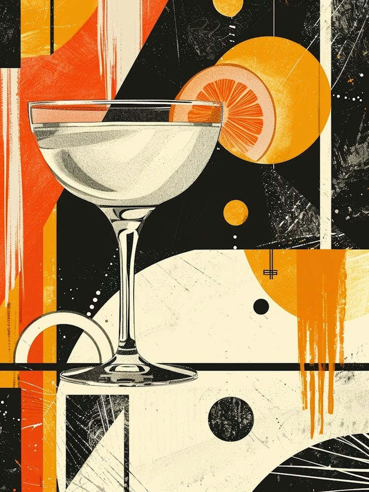 Art Deco Spirtz Inspired Cocktail 2