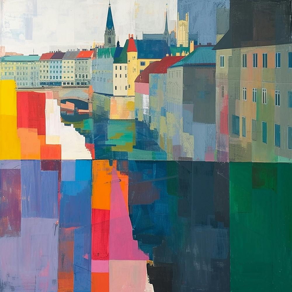 Abstract Travel Collection Vienna Austria 3