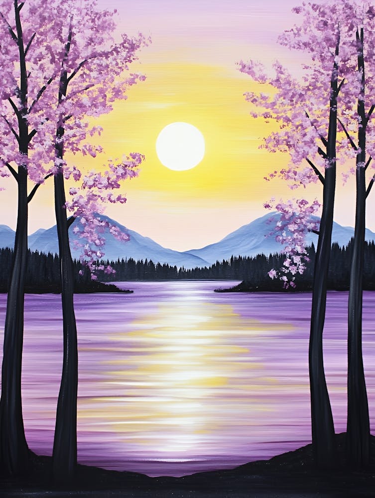 Sunset By The Lake 11