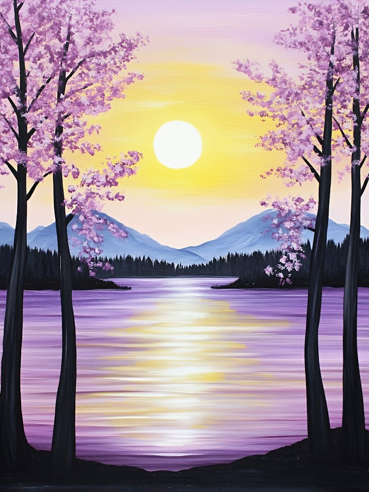 Sunset By The Lake 11