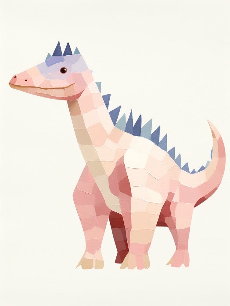 Nursery Dinosaur Art Pachycephalosaurus 2