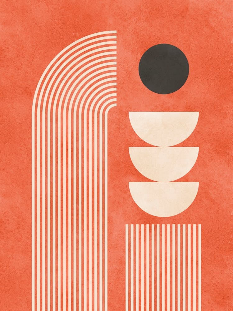 Boho lines and circles 10