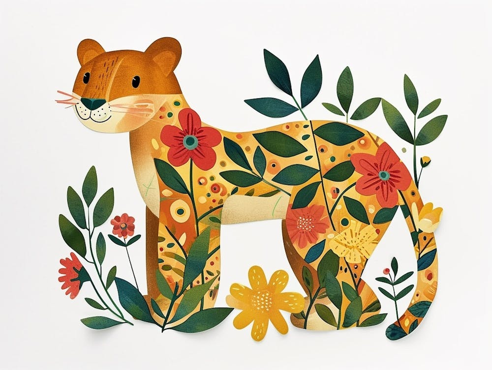 Little Floral Puma 1