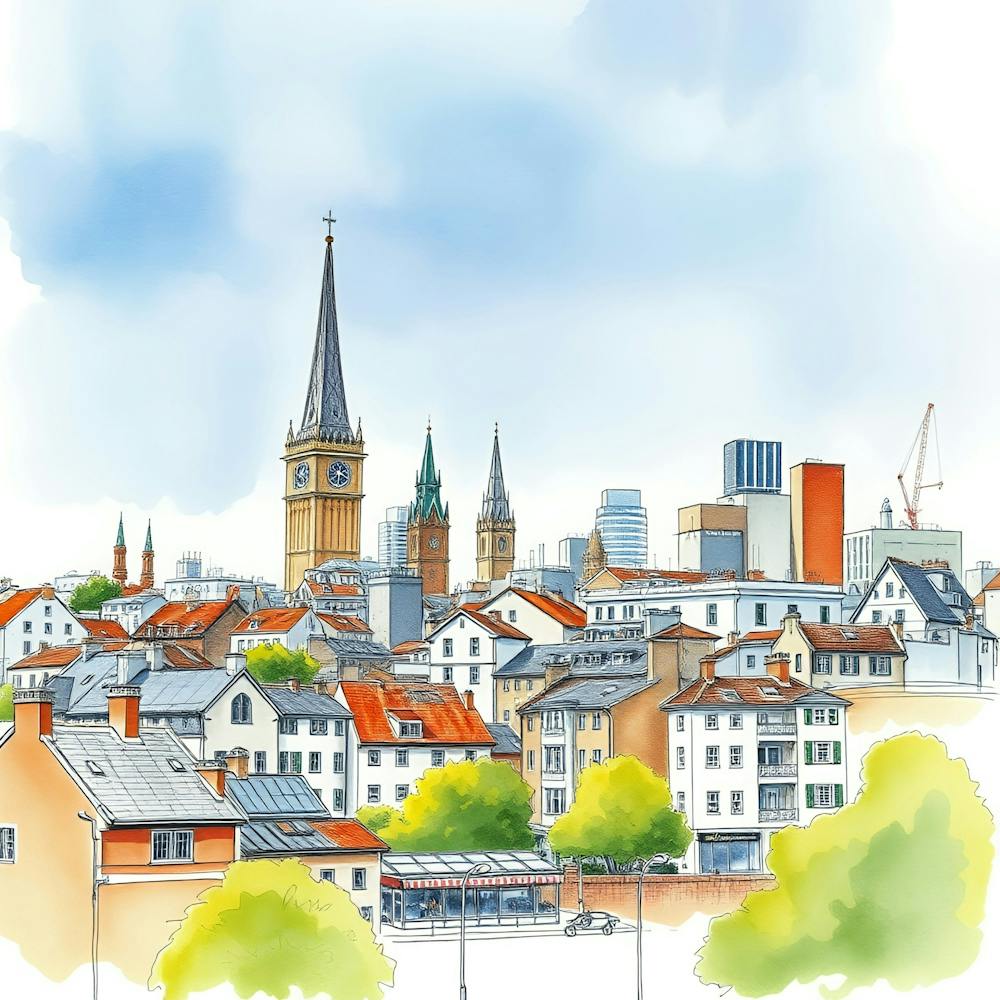 Berlin Skyline