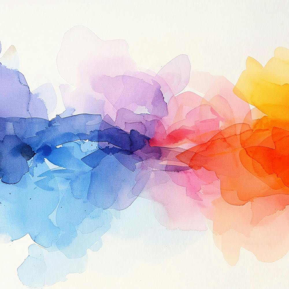 Abstract Watercolor Painting 12