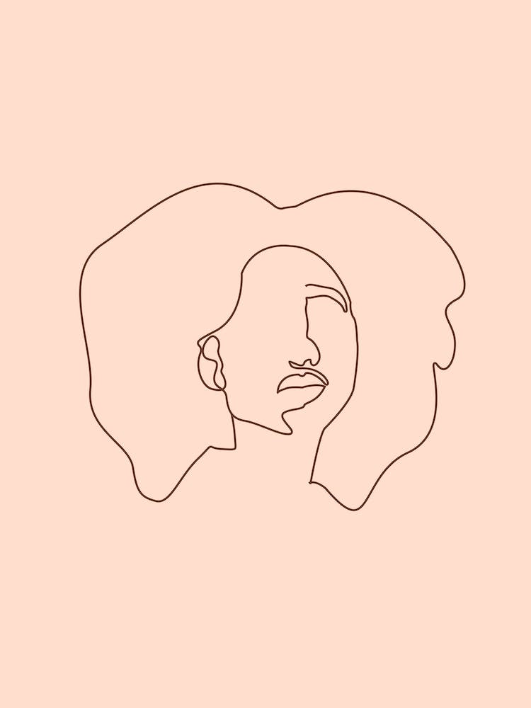 In Expectation Minimal Line Portrait