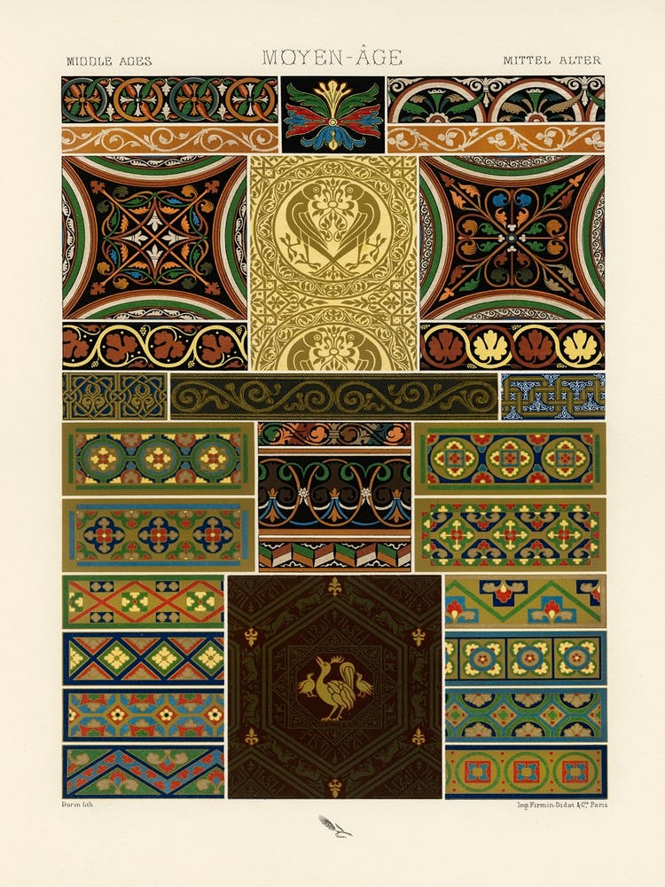 Middle Ages Pattern, Albert Racine (16)