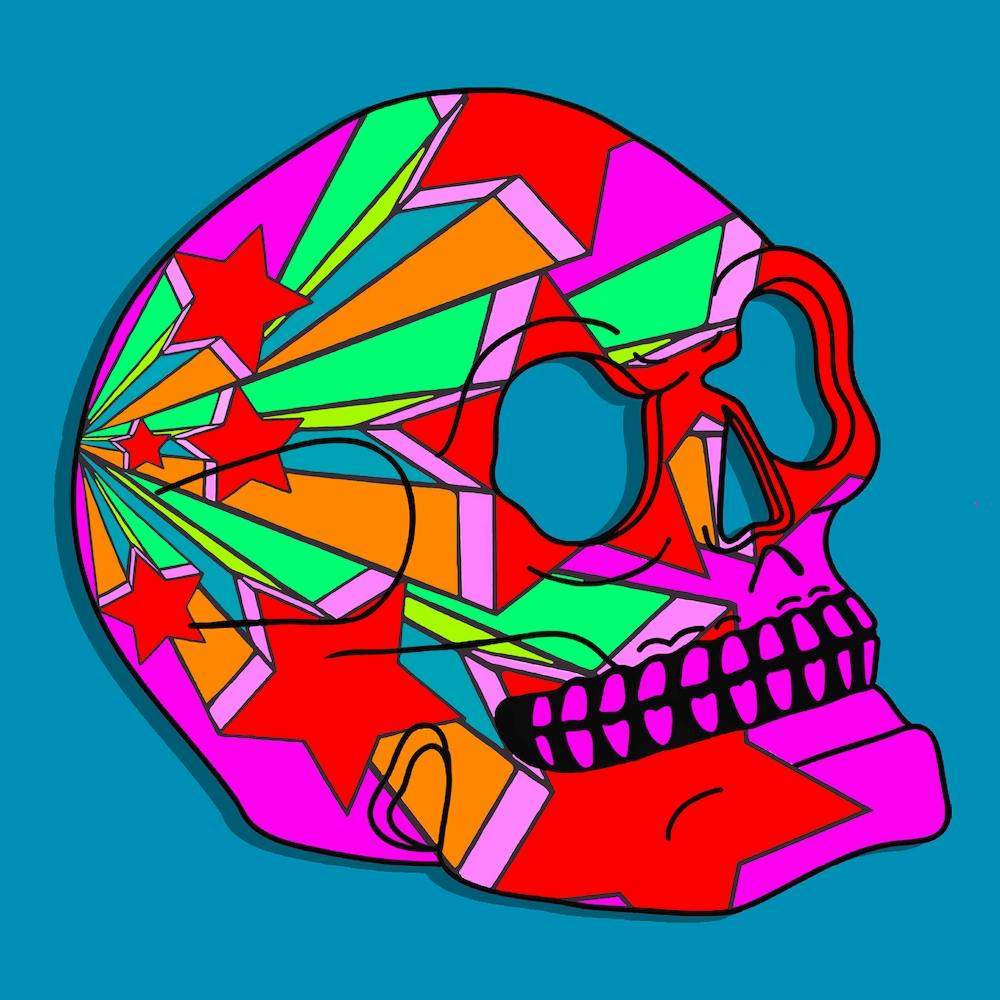 Stars Skull