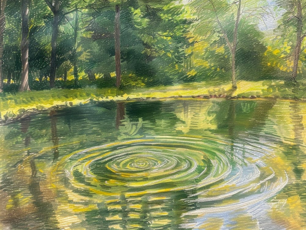 Pond In The Woods