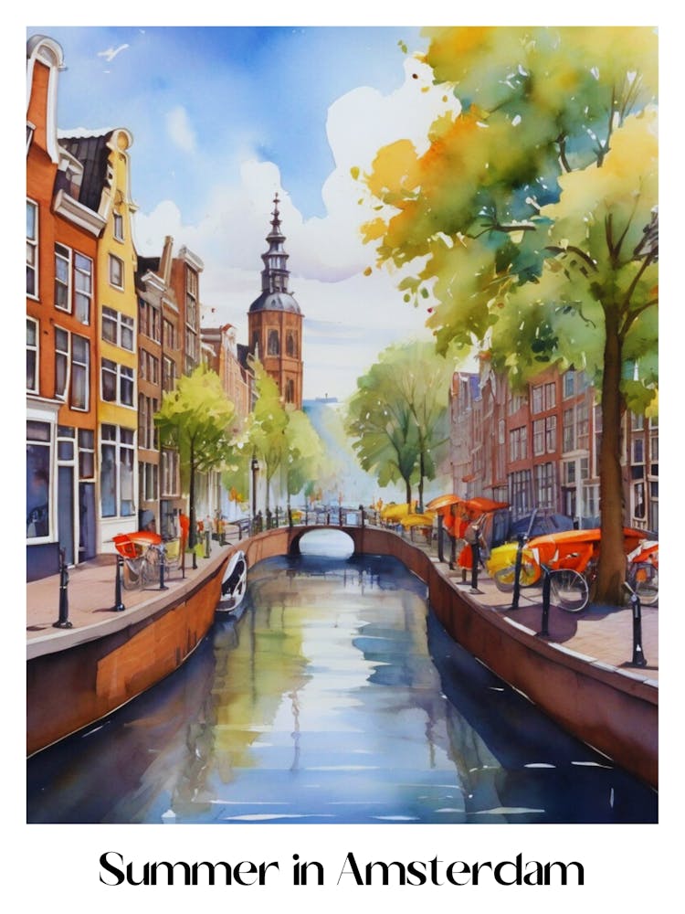 L'été à Amsterdam. 8