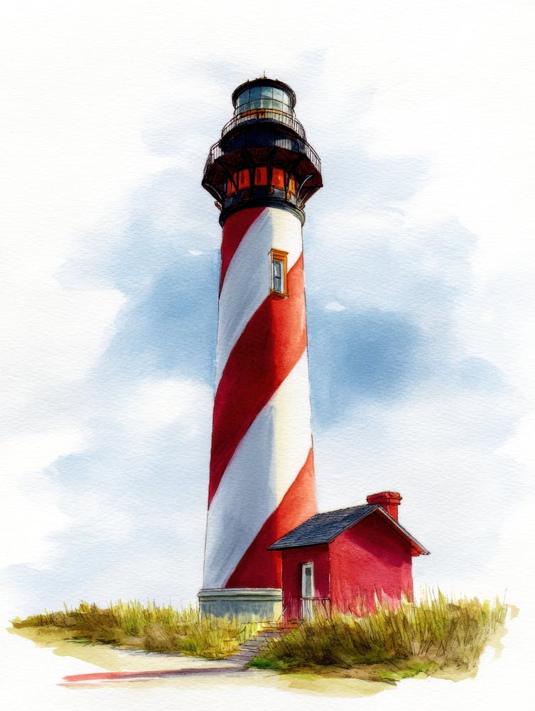 Lighthouse Painting