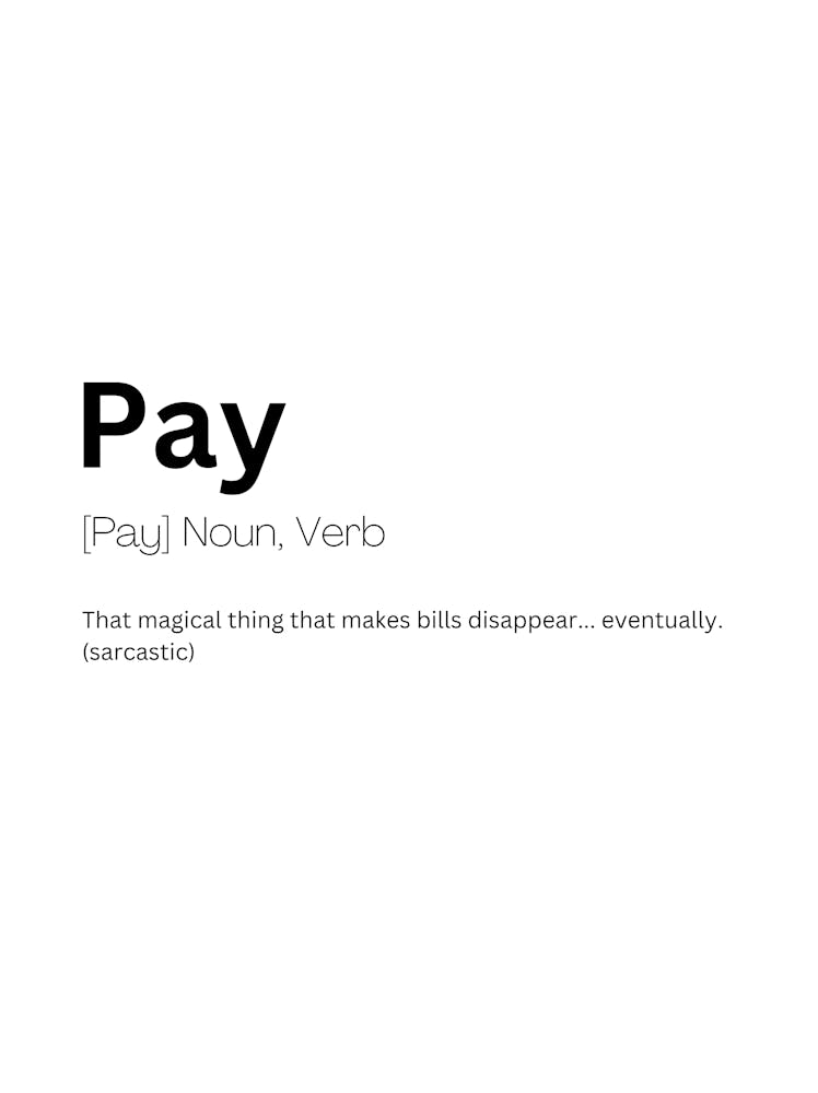 Pay Définition Signification
