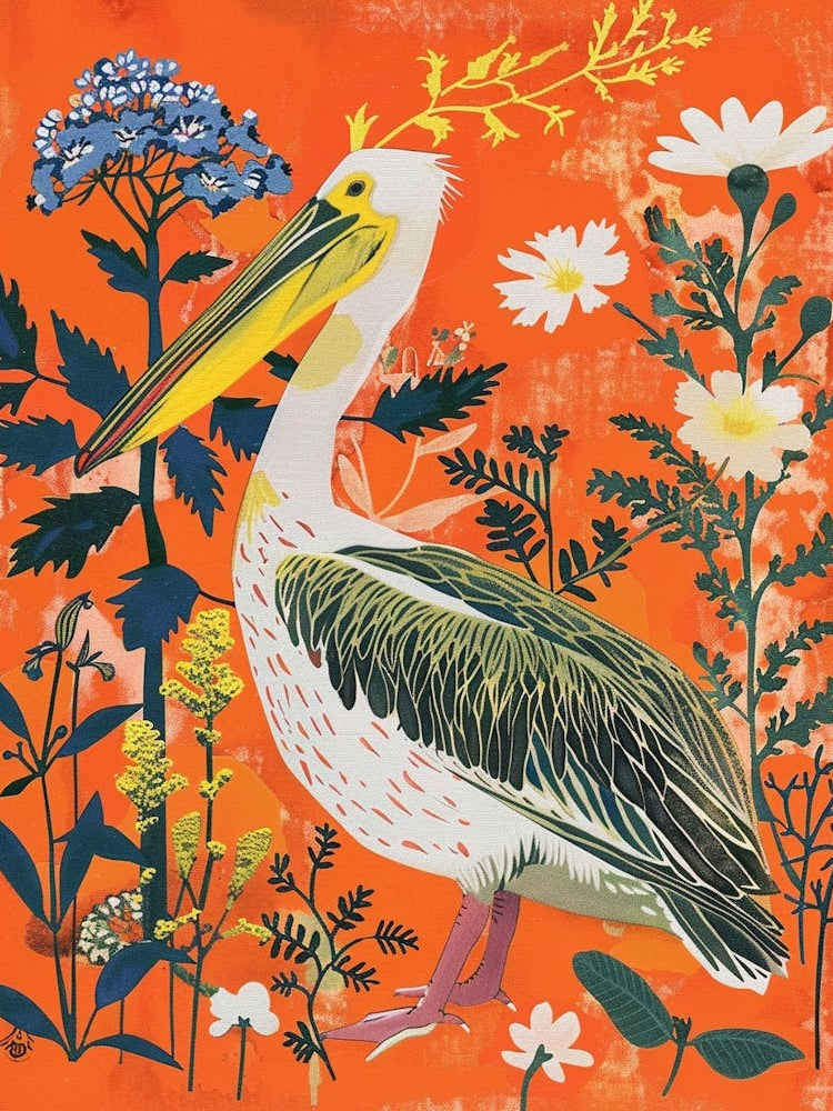 Spring Birds Pelican 3