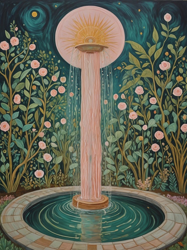 Fountain Of Roses