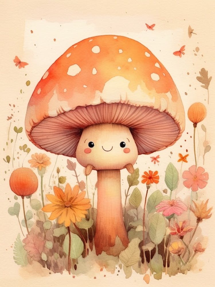Cute Mushroom Nursery 7