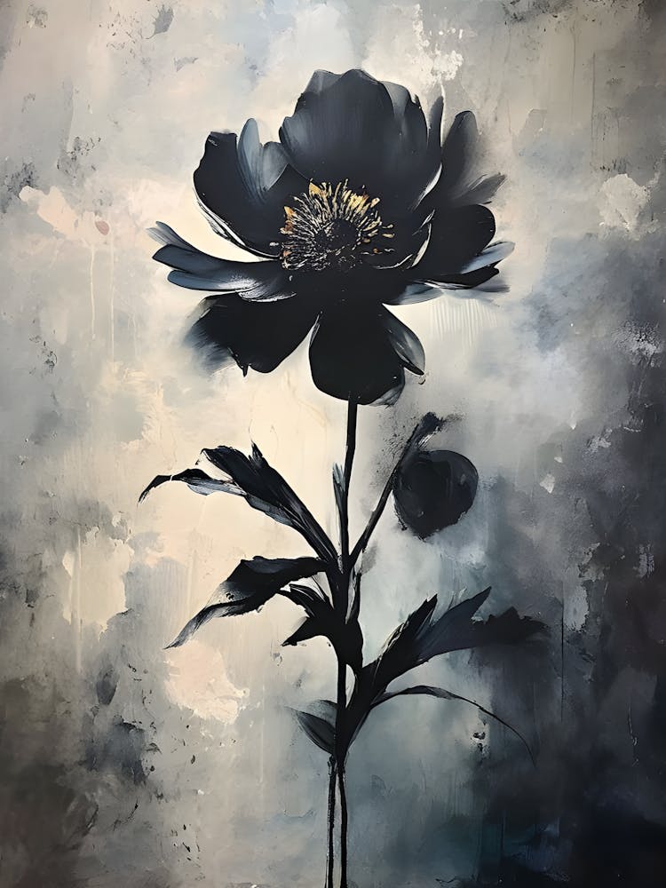 Black Peony