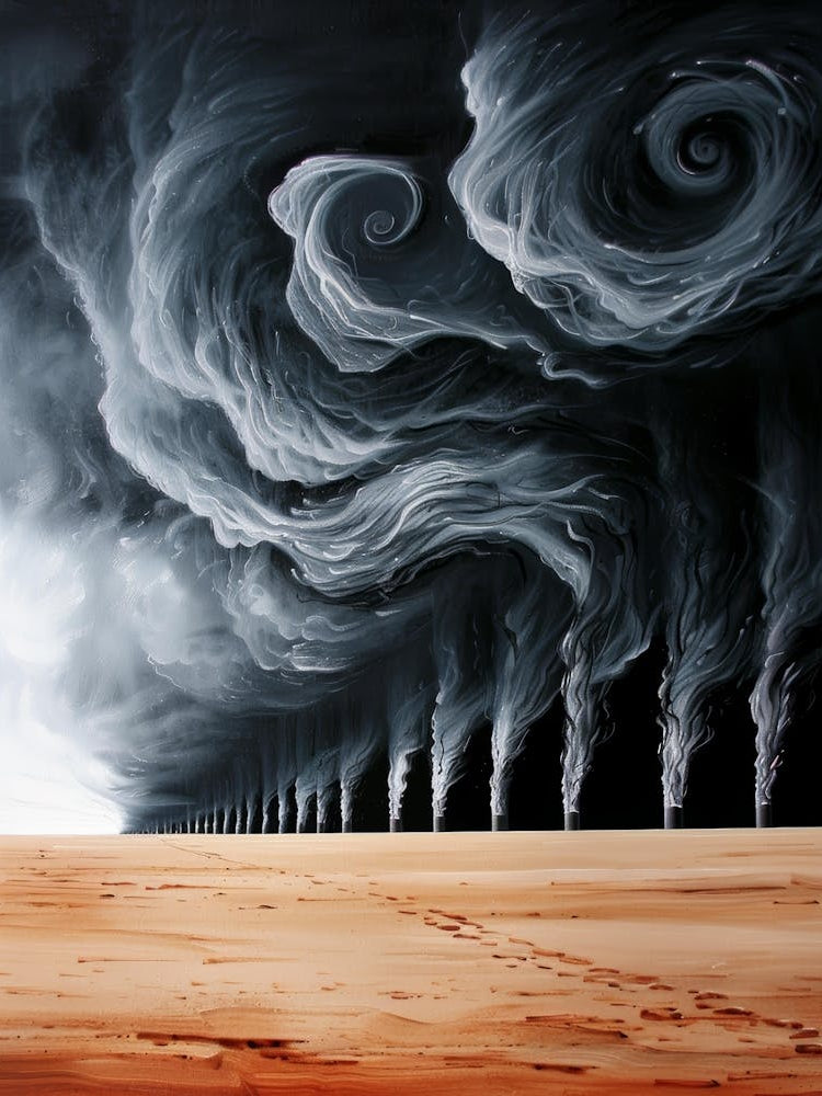 Storm Clouds In The Desert