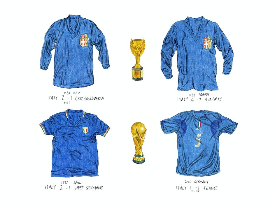 World Cup Winners Italy