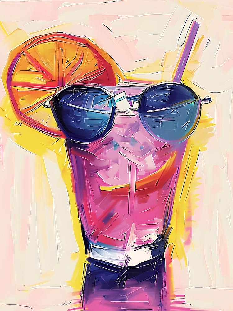 Cocktail With Sunglasses