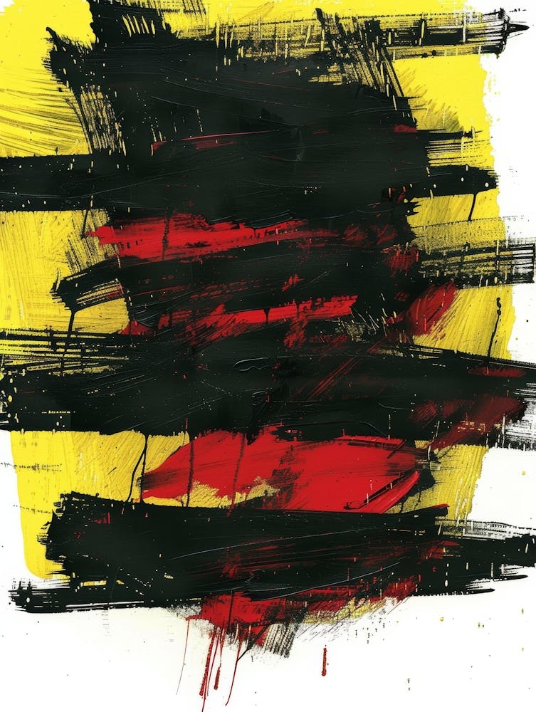 Red, Black And Yellow