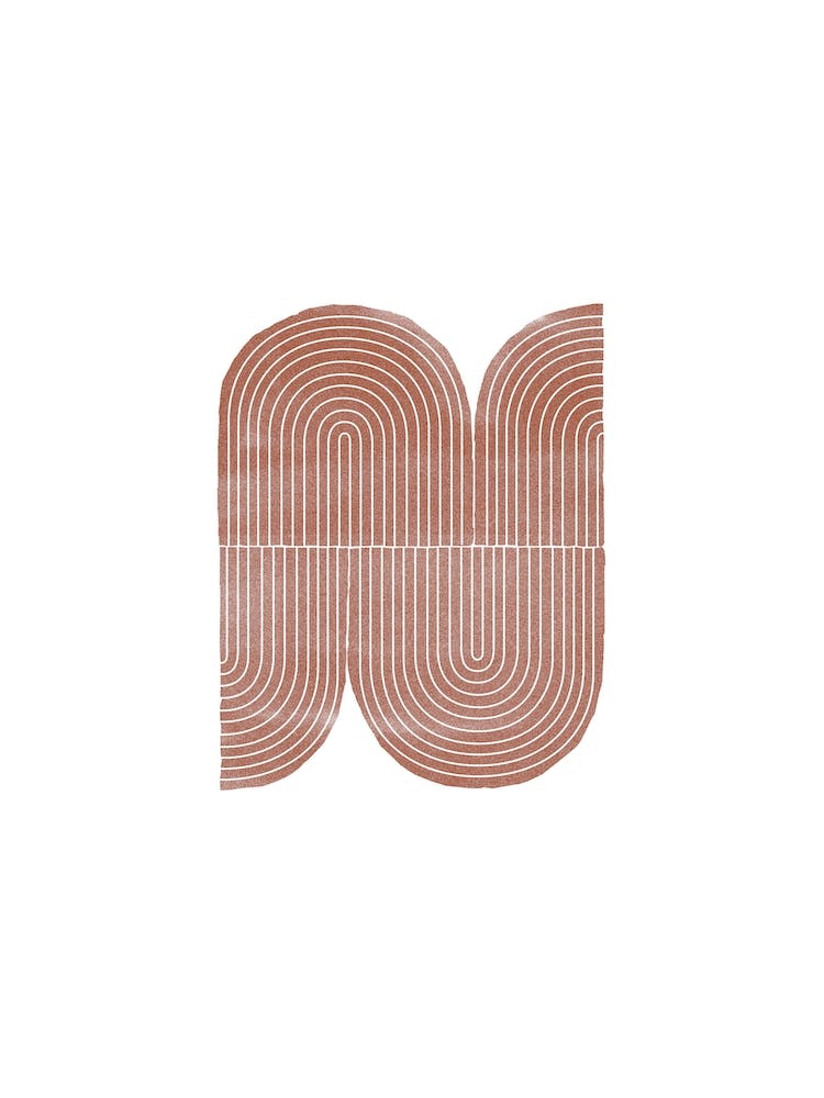 Terracotta Geometric Object