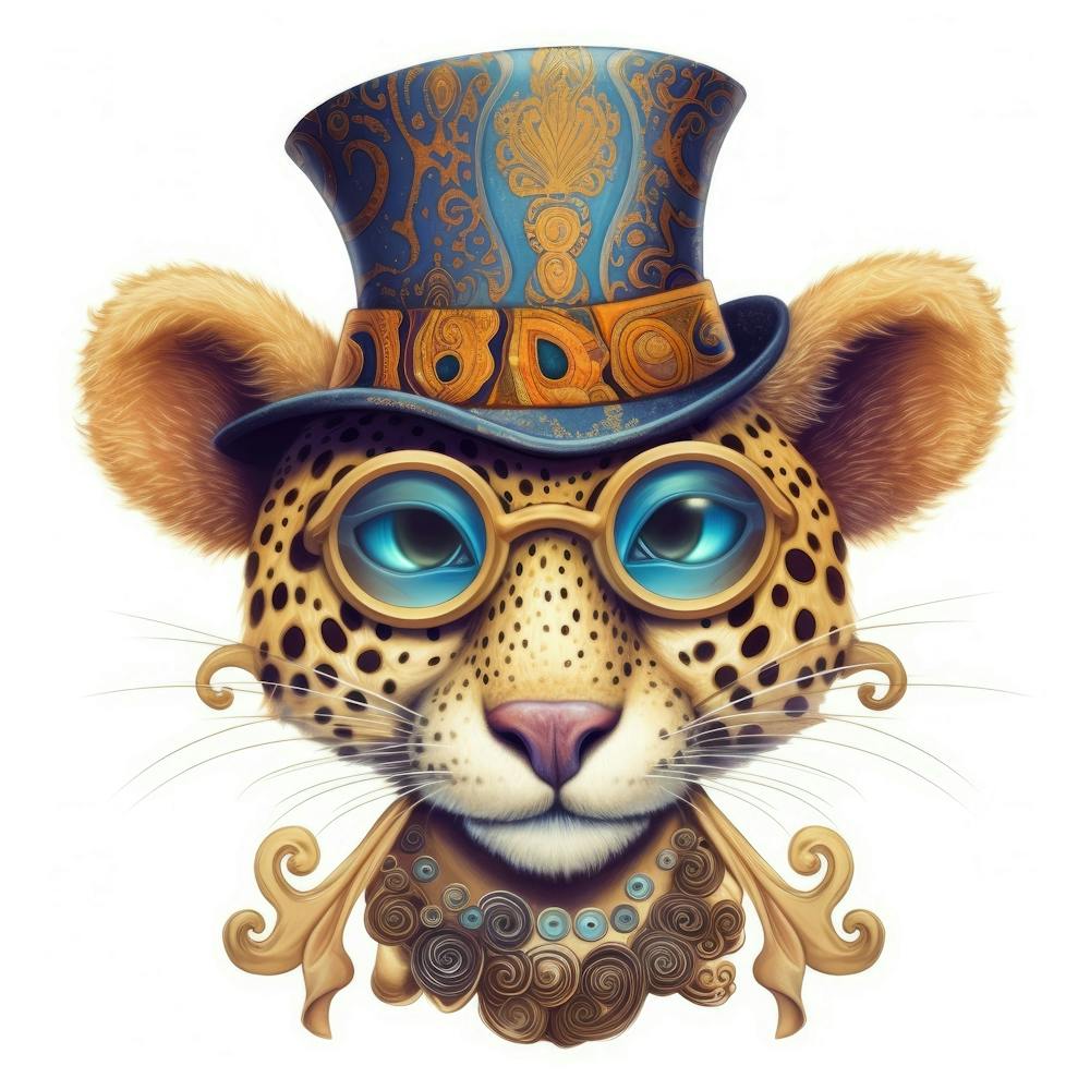 Steampunk Leopard