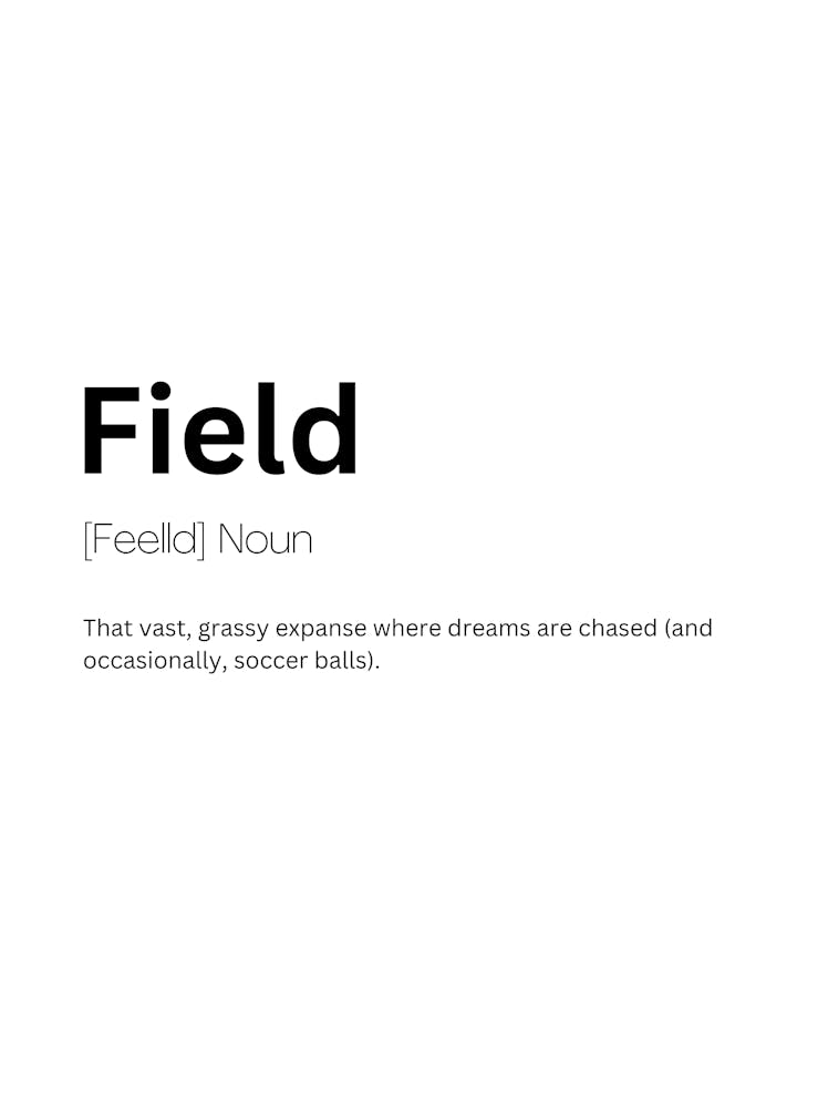Field Definition Meaning