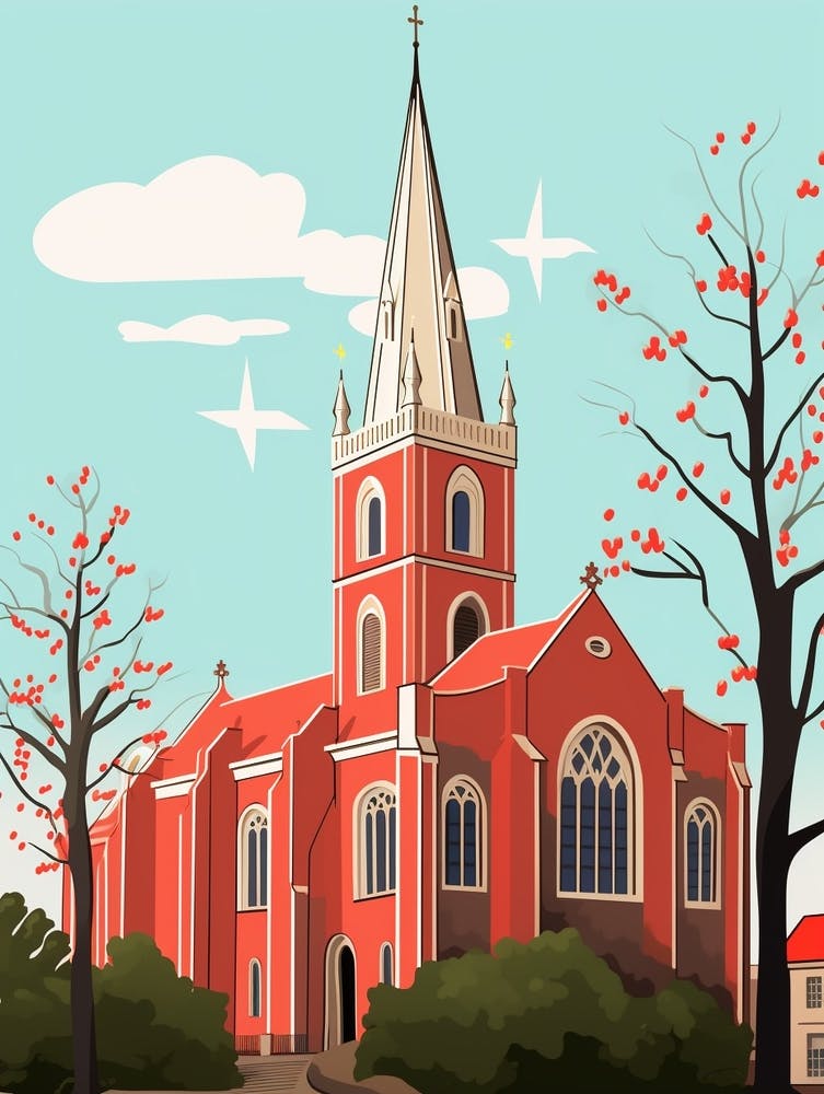Denmark 3 Travel Illustration