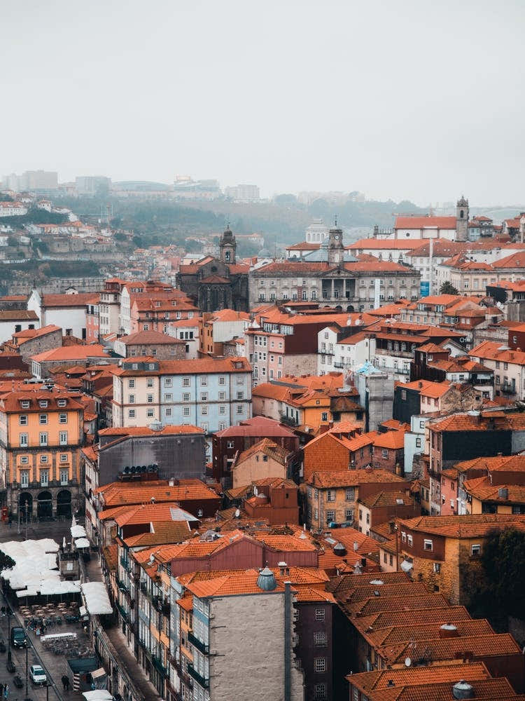 City of Porto in fog | cityviews of Portugal