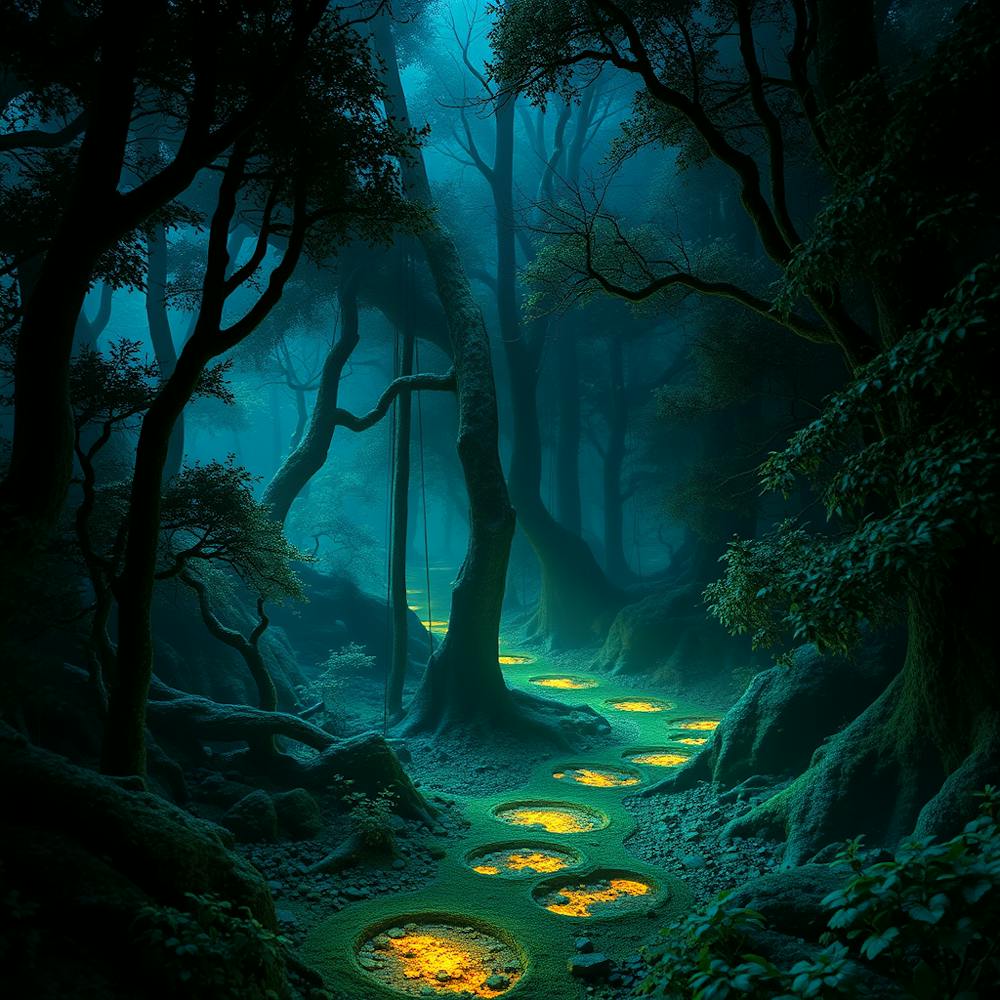 Most Beautiful Darken Forest