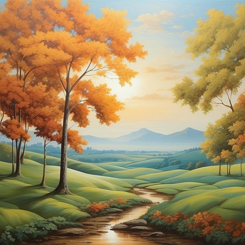 Autumn In The Mountains