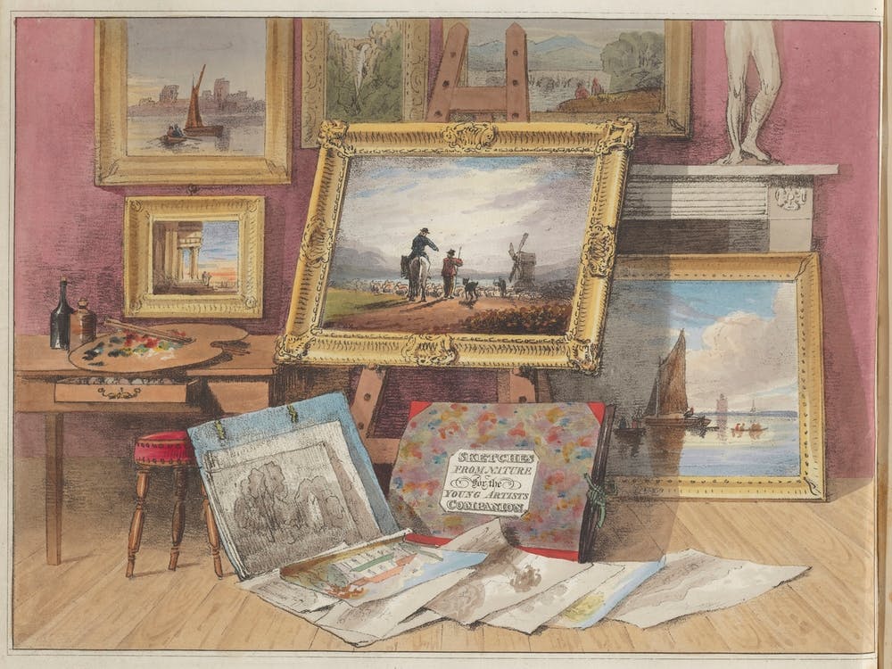 The Young Artist S Companion, David Cox