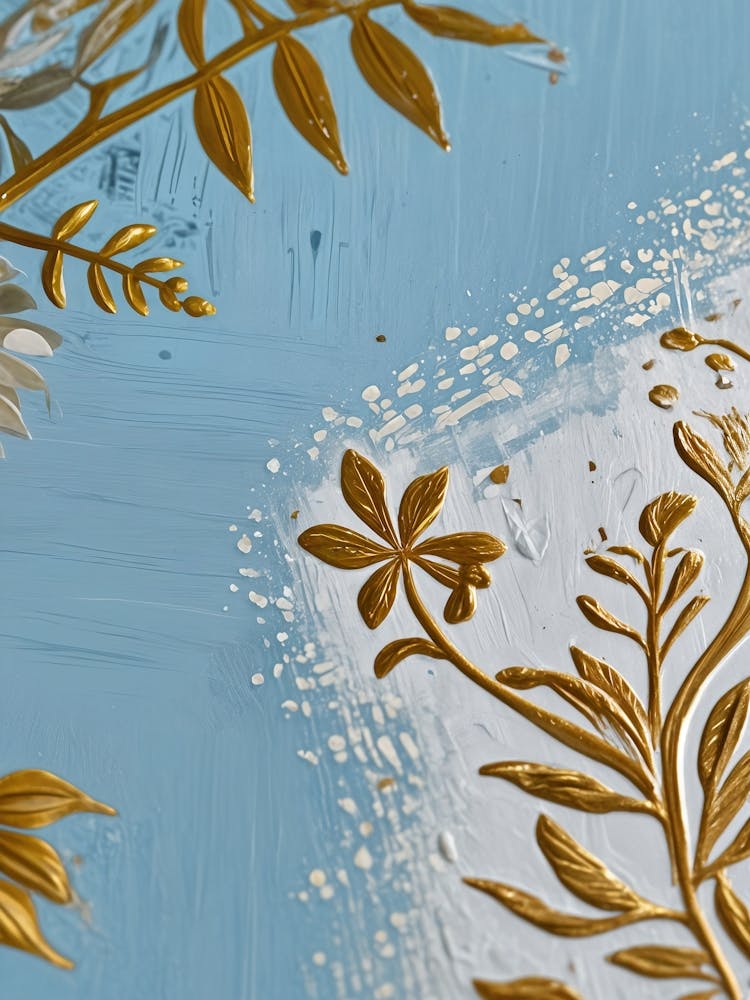Gold Leaf Painting