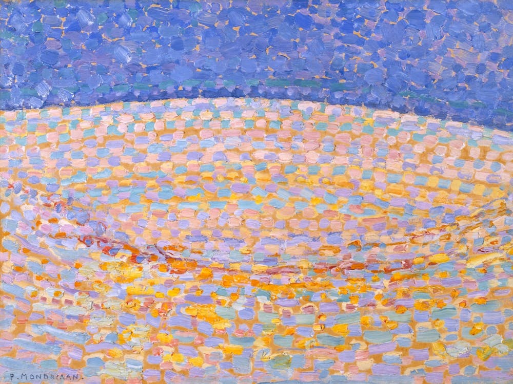 Dune III, Piet Mondrian