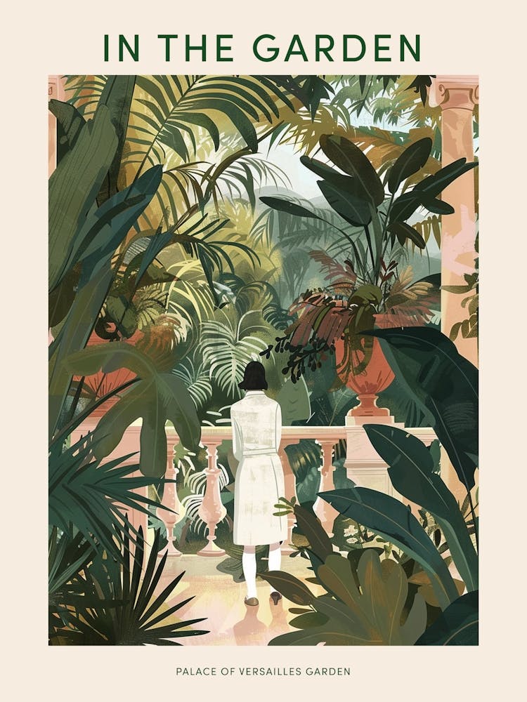 In The Garden Poster Park Of The Palace Of Versailles France 2