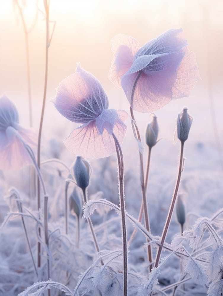 Frosty Botanical Morning Glory 1