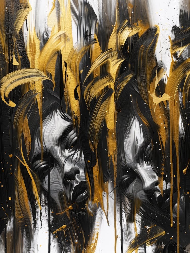 Gold And Black 121