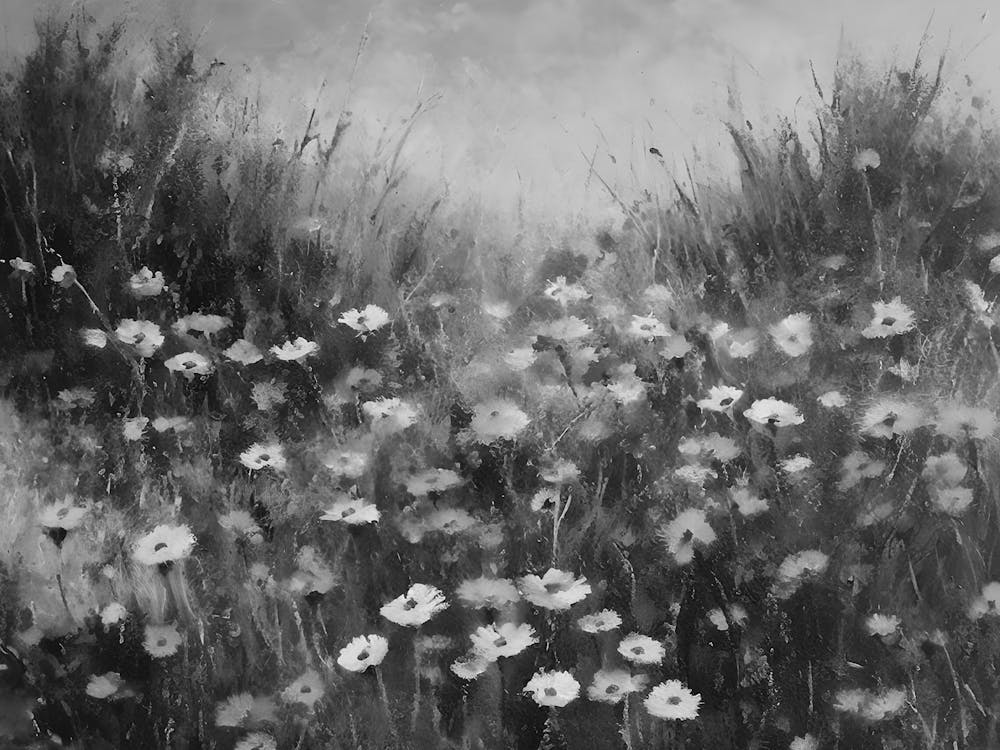 Black And White Flowers 76