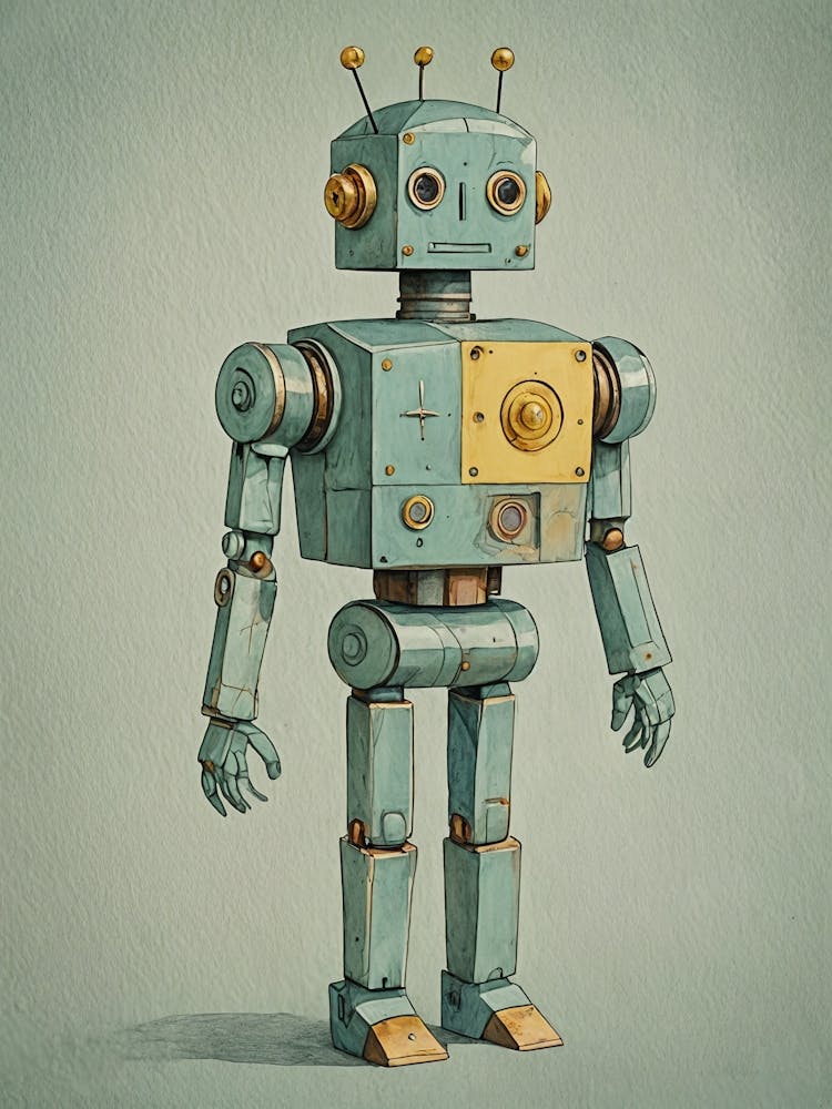 Grey Robot