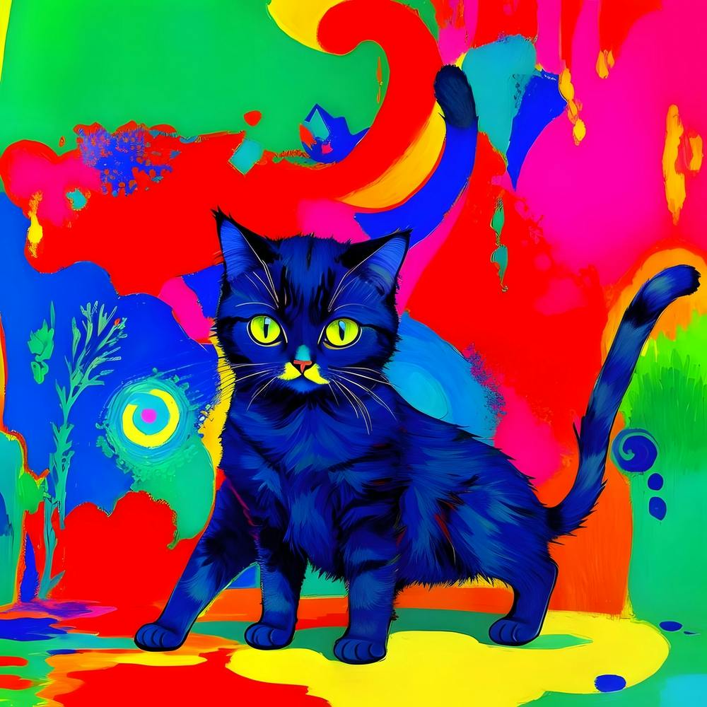 Farbkatze
