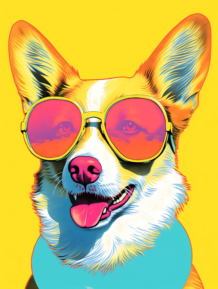Corgi In Sunglasses 1