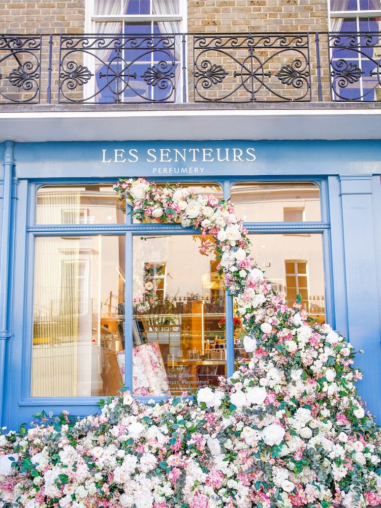 Maison Bleue Florale Londres