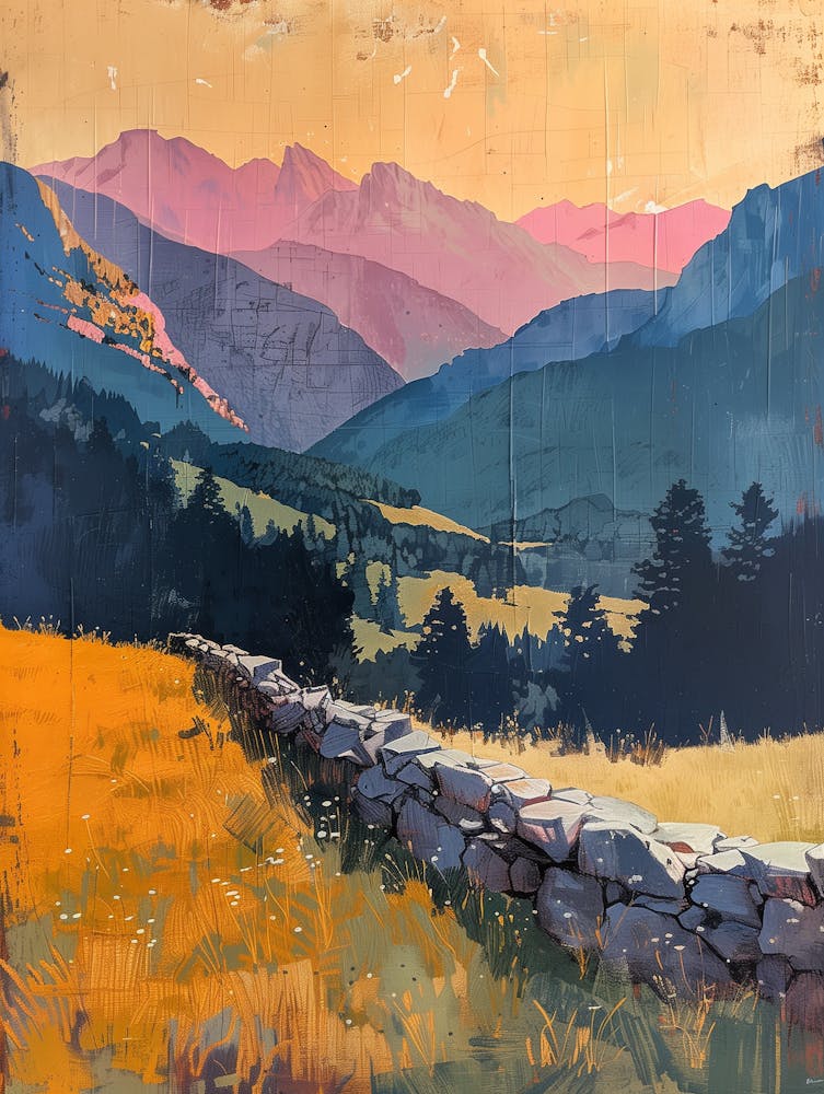 Sunset In The Mountains 9