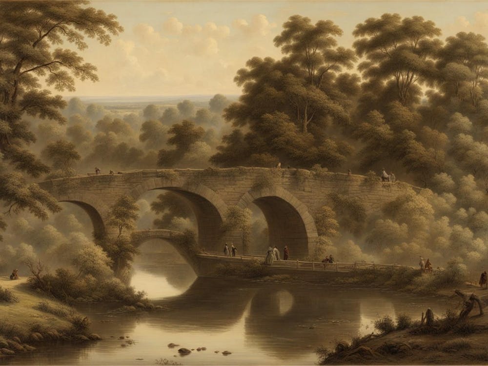 Bridge Over A River 1