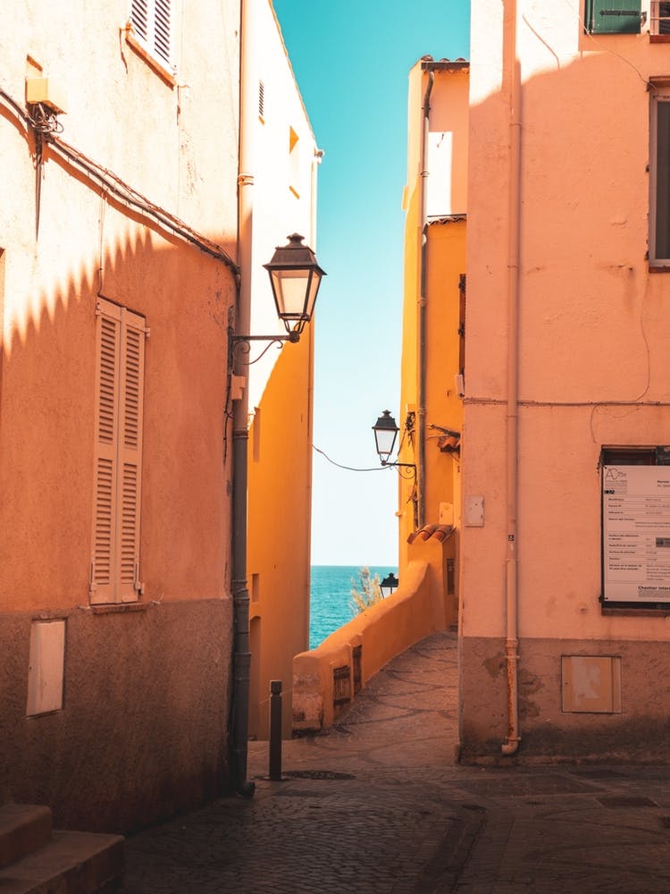 Street In Antibe