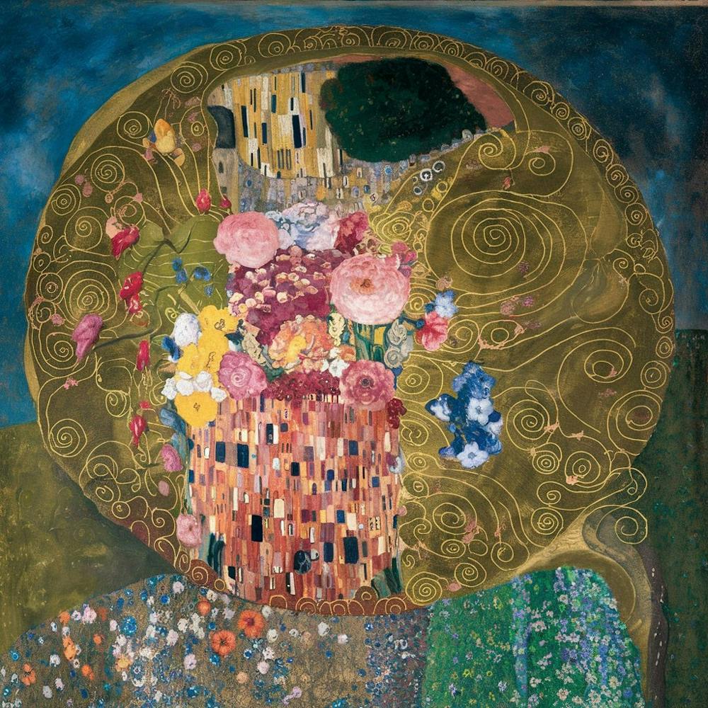 Kuss von Gustav Klimt 5